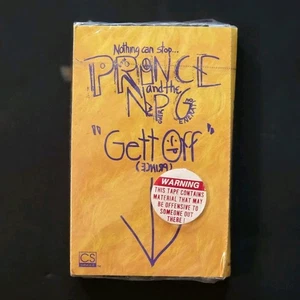 PRINCE & THE NPG "Gett Off" STILL SEALED AUSSIE 1991 SLIPCASE CASSETTE SINGLE - Picture 1 of 2