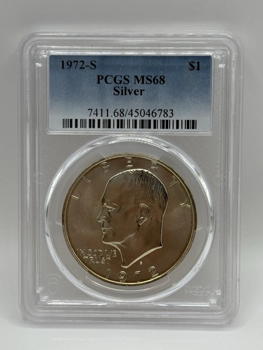 NGC PF68★STAR CAMEO1971 $1 銀貨 アイゼンハワー NGC PF68☆STAR CAMEO1971 銀貨 アイゼンハワー NGC PF68☆STAR