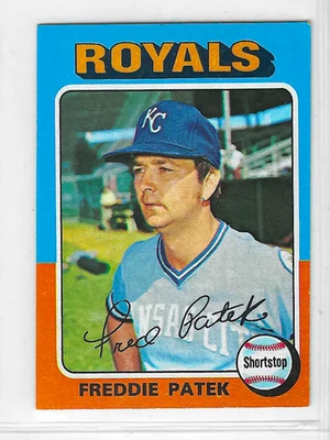 1975 Topps MINI Baseball - Freddie Patek #48 - Image 1 of 2