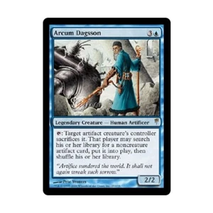 WOTC MtG Coldsnap Arcum Dagsson (R) EX - Picture 1 of 1