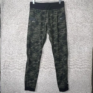 Bylt Jogger Mens Medium Green Camouflage Elite Stretch Pockets Casual Workout - Picture 1 of 8