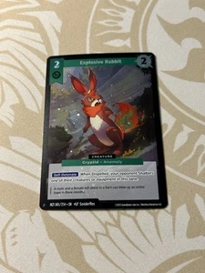 Juego Base Metazoo 2025 1 Estrella Raro Holo Foil Explosive Rabbit 061/214 MZ1 Fresco - Imagen 1 de 2