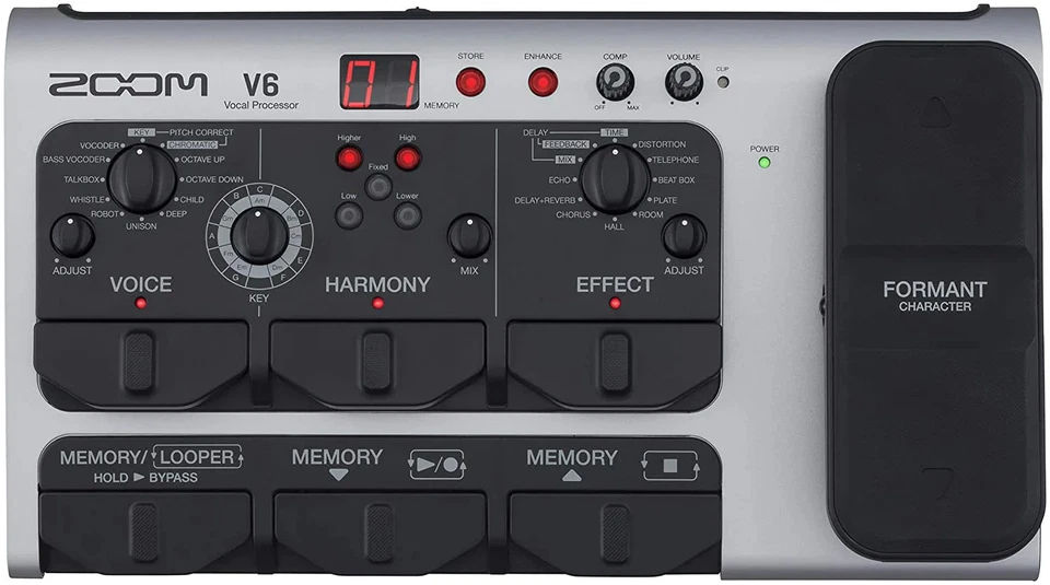 Processador vocal Zoom ZV6 V6 - Imagem 1 de 1
