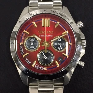 Seiko Lupin the Third Official Watch 8T63-02X0 Quarz Herrenuhr - Bild 1 von 10