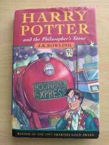 HARRY POTTER AND THE PHILOSOPHERS STONE-HARDBACK-FIRST TS