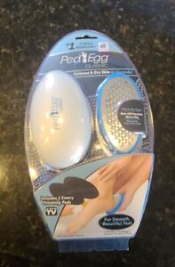 Ped Egg Classic As Seen On TV Professional Foot File with Finishing Pad NEW