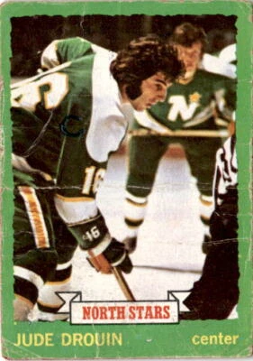 1973-74 Topps #125 Jude Drouin Minnesota North Stars - Image 1 of 2
