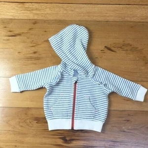 NWT Gymboree Girl's Full Zip Hoodie, Size NB - Picture 1 of 3