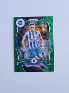 Panini Prizm Leandro Trossard Brighton Premier League Green Mojo #187 2021-22 - Picture 1 of 1
