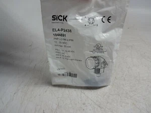 Sick EL4-P2438 (1044691) Photoelectric Retro-Reflective Sensor 10-30VDC EL4P243 - Picture 1 of 10