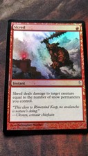 MTG - 1 x FOIL Skred - Coldsnap - EX Condition