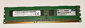 4GB RAM Micron MT18JSF51272AZ-1G4K1ZG DDR3 4GB Server RAM ECC Unbuffered - Picture 1 of 2