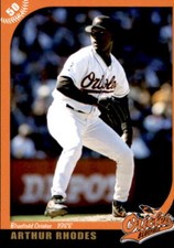 2007 Bluefield Orioles 50th Anniversary Grandstand #42 Arthur Rhodes Waco Texas 