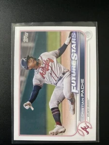 2022 Topps #233 Cristian Pache FS Braves - Bild 1 von 2