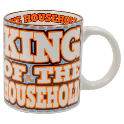 King of the House Giant Mug. Father's Day Present Gift Coffee Home Office Dad - Image 1 of 4