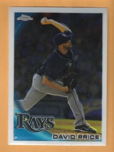 David Price Tampa Bay Rays 2010 Topps cromo #72 Vanderbilt Commodores 9D - Imagen 1 de 2