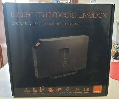 Router Multimedia Livebox Orange Con WIfi 1300Mbps NUEVO !!!!!! • 7€