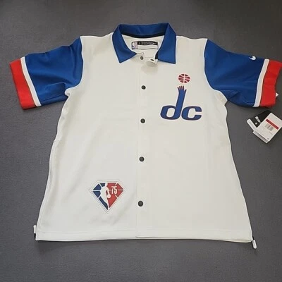 Nike Washington Wizards 21-22 City Edition Showtime Full Snap DA8062-100 Talla XLT Foto 1 de 4