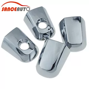 Chrome Front Rear Left Right Outside Door handle Cover for Mitsubishi L200 05-15 - Bild 1 von 17