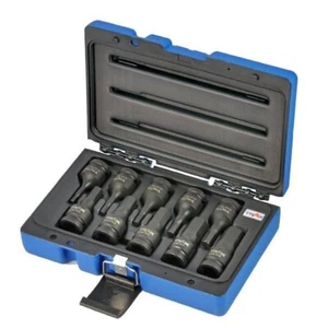 Trax 1/2" Drive Metric Impact Hex Socket Bit Set - 10 Pc Set ARX-IBS40010HM - Picture 1 of 4