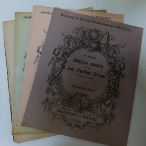 JOHAN GOTTLIEB GRAUN trio C minor , set of parts - Picture 1 of 1