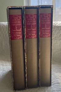 JAMES BOSWELL Life Of Samuel Johnson 3-VOL Set w/ SLIPCASES '63 Heritage Press - Picture 1 of 8
