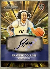 2021-22 Wild Card Alumination Frankie Collins Gold 1/1