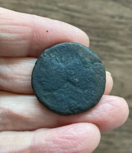 ROMAN. SEXTUS POMPEY (JÜNGERER SOHN VON POMPEJI DEM GROSSEN). BRONZE AS. - Bild 1 von 4