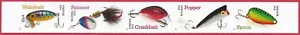 USA Sc. 5965c (F) Fishing Lures 2025 MNH strip of 5 ***NO DIE CUTS*** - Picture 1 of 1