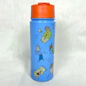 Disney Parks Zootopia Water Bottle Sketch Graphics Nick Wilde Judy Hops Flash - Picture 1 of 4
