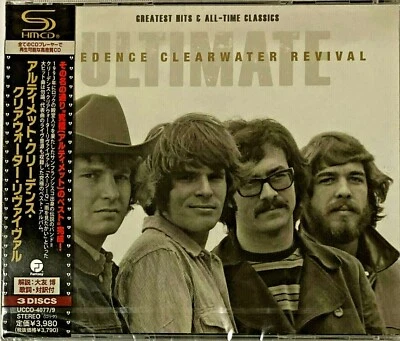 CCR Creedence Clearwater Revival NEW 3 CD(SHM-CD) Ultimate Greatest Hits OBI - Image 1 of 4