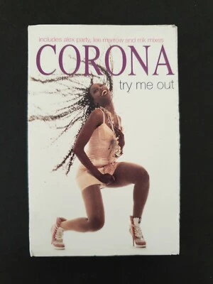 CORONA - 'Try Me Out' Cassette Tape Single 1995 - Image 1 of 4