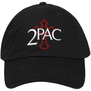 2PAC - LOGOTIPO CRUZADO - SOMBRERO - TOTALMENTE NUEVO - MÚSICA 2PACCAP03B - Imagen 1 de 1