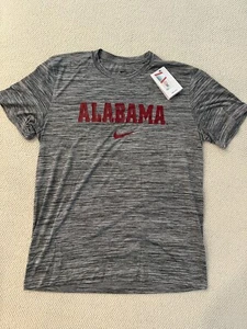 Nike Dri-FIT Alabama Crimson Tide Velocity Short Sleeve Football T-Shirt Men M - Picture 1 of 4