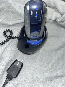 Braun 8985 Electric Shaver With Cleaning Station And Charger Works Great! - Picture 1 of 5