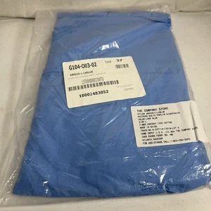 Company Store Poplin Women's Large Nightshirt 100% cotton...LAKE BLUE.   Read - Picture 1 of 5