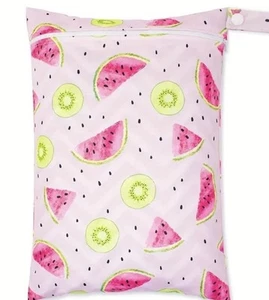 Wet bag nappy bag/ zip up /carry handle/hook for pram 3 designs - Picture 1 of 7