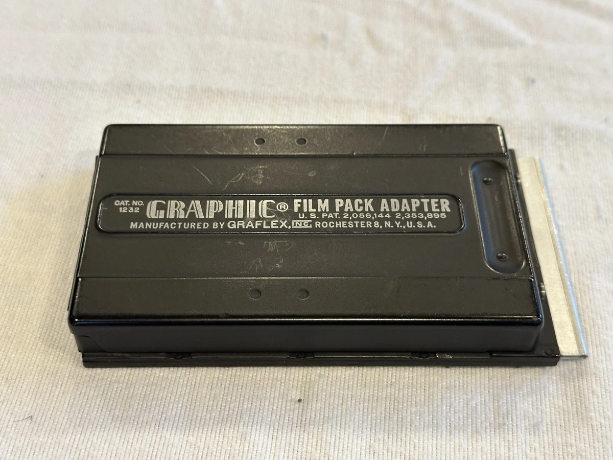 Graphic Film Pack Adapter 2x3 By Graflex - VINTAGE | eBay