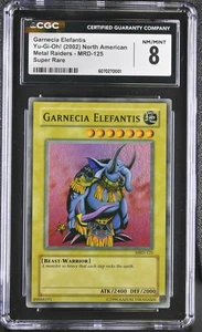 2002 Yu-Gi-Oh! Garnecia Elefantis MRD-125 Super Rare Faded CGC 8 - Picture 1 of 1