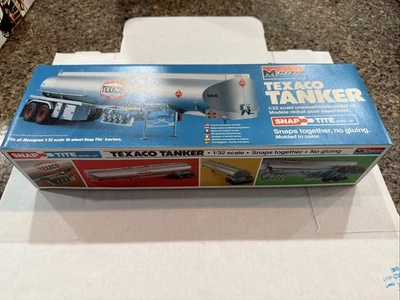 MONOGRAM 1/32 SCALE TEXACO TANKER ORIGINAL SEALED INSIDE!! CIRCA 1982! VMCP! - Image 1 of 4