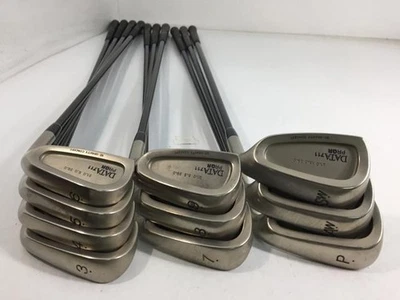 PRGR Data 711 Iron Set 10pcs 3-PW, AW, SW Original Carbon Flex R (M-40) - Image 1 of 4
