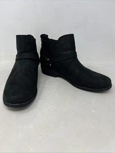 Teva Chelsea Boots Damen 11 Schwarz De La Vina Dos Wasserdicht Leder 1017146 - Bild 1 von 12