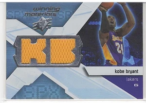 Scheda maglia usata doppio gioco SPx Kobe Bryant materiali vincenti 2008 - Foto 1 di 1