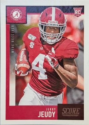 2020 Score #427 Jerry Jeudy Alabama Crimson Tide RC - Image 1 of 2
