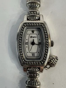 Brighton Womens Watch Arabia Bracelet Toggle Clasp Silver Tone White Dial - Picture 1 of 6