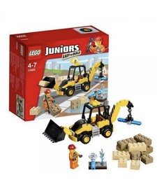LEGO 10666 Juniors: Digger - All Pieces And Manuel- No Box
