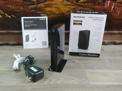 NETGEAR Cable Modem CM500 - Compatible with All Cable Providers - Image 1 of 4