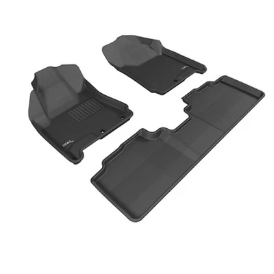 3D MAXpider Custom Fit Kagu Black 1st / 2nd Row Floor Liners for Cadillac SRX - Изображение 1 из 4