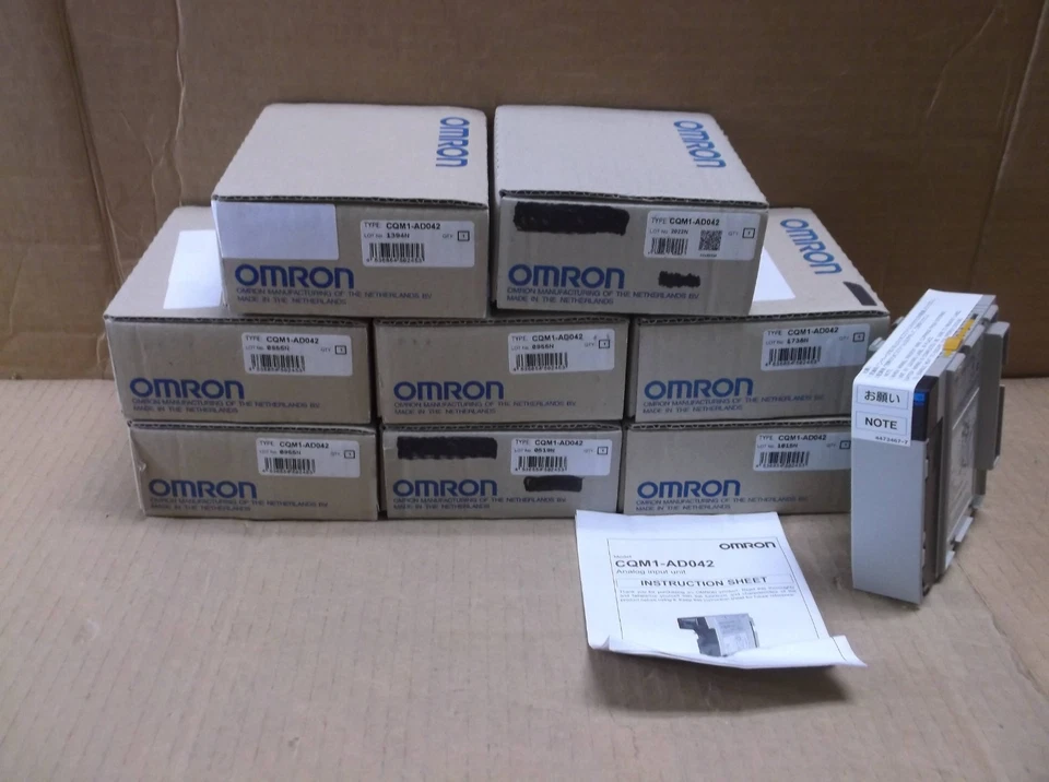 CQM1-AD042 Omron NEW In Box PLC 4 Point Analog Input Module Card CQM1AD042 - Image 1 of 4