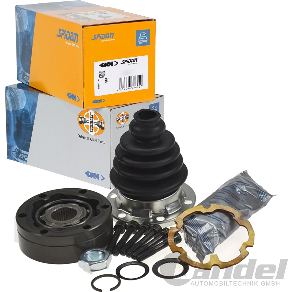 Spidan Löbro Juego De Junta De Eje Compatible Con Audi A1 A3 Q2 Q3 TT Seat - Imagen 1 de 4
